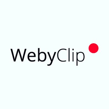 WebyClip logo